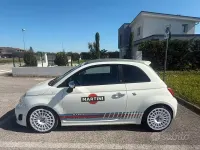 Usata Fiat 500 Abarth 135 CV (99 kW) 2013 Bianco Cabrio