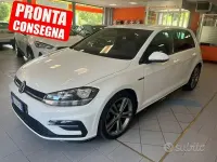 Usata VW Golf VII R-line 150 CV (110 kW) 2017 Bianco Berlina