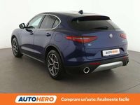 Usata Alfa Romeo Stelvio Executive 209 CV (153 kW) 2018 Blu/azzurro SUV