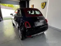 Usata Fiat 500 Lounge 69 CV (50 kW) 2017 Nero Cabrio