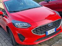 Usata Ford Fiesta Titanium 125 CV (91 kW) 2022 Rosso Utilitaria