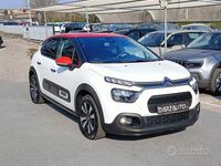 Usata Citroën C3 Shine 83 CV (61 kW) 2023 Bianco tetto rosso pastello Utilitaria