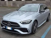Usata Mercedes C220 AMG Line Premium 197 CV (144 kW) 2023 Argento Station wagon