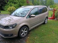 Usata VW Touran Comfortline 105 CV (77 kW) 2013 Bronzo Monovolume
