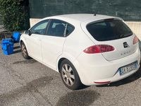 Usata Seat Leon 102 CV (75 kW) 2009 Bianco Berlina