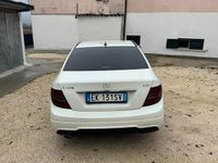 Usata Mercedes C220 Avantgarde 170 CV (125 kW) 2011 Bianco Berlina