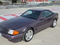 Usata Mercedes SL280 193 CV (141 kW) 1994 Lilla Cabrio