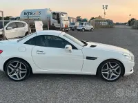 Usata Mercedes SLK250 Premium 204 CV (150 kW) 2013 Bianco Cabrio