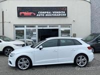 Usata Audi A3 Admired 184 CV (135 kW) 2019 Bianco Berlina