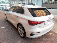 Usata Audi A3 Advanced 150 CV (110 kW) 2022 Grigio Berlina