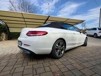 Usata Mercedes C220 170 CV (125 kW) 2018 Bianco Cabrio