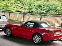 Usata Fiat 124 Spider Lusso 140 CV (102 kW) 2016 Rosso Cabrio