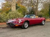 Usata Jaguar E-Type 268 CV (197 kW) 1970 Rosso Cabrio