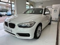 Usata BMW 114 Efficient Dynamics 95 CV (69 kW) 2016 Bianco Utilitaria