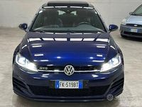 Usata VW Golf VII GTD 183 CV (134 kW) 2017 Blu Berlina