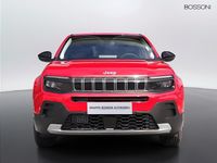 Usata Jeep Avenger Altitude 100 CV (73 kW) 2025 Rosso SUV