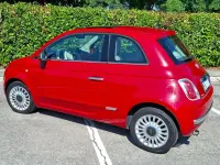 Usata Fiat 500 Lounge 69 CV (50 kW) 2013 Rosso Utilitaria