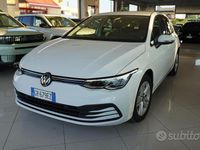 Usata VW Golf VIII Life 110 CV (80 kW) 2023 Bianco Berlina