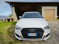 Usata Audi A3 Sport 116 CV (85 kW) 2019 Bianco Berlina