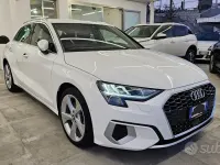 Usata Audi A3 Advanced 150 CV (110 kW) 2020 Bianco Berlina