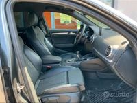 Usata Audi A3 S-Line 150 CV (110 kW) 2015 Grigio Berlina