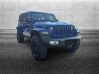 Usata Jeep Wrangler Sahara 200 CV (147 kW) 2021 Blu/azzurro SUV