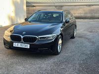 Usata BMW 520 Luxury Line 190 CV (139 kW) 2022 Nero Station wagon
