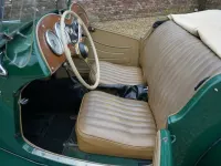 Usata MG TD 57 CV (41 kW) 1952 Verde Cabrio