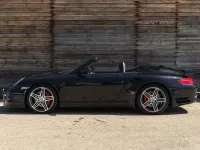 Usata Porsche 911 Turbo Cabriolet 480 CV (353 kW) 2008 Nero Cabrio