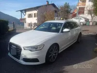 Usata Audi A6 S-Line 245 CV (180 kW) 2014 Bianco Station wagon