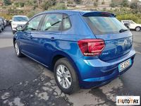 Usata VW Polo Comfortline 95 CV (69 kW) 2021 Blu Berlina