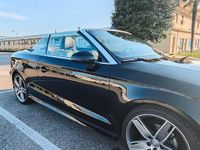 Usata Audi A3 Cabriolet Attraction 150 CV (110 kW) 2015 Nero Cabrio