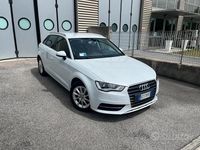 Usata Audi A3 Attraction 150 CV (110 kW) 2015 Bianco Berlina