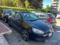 Usata VW Golf VI 105 CV (77 kW) 2009 Nero Utilitaria