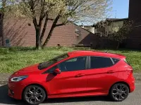 Usata Ford Fiesta ST-Line 100 CV (73 kW) 2019 Rosso Utilitaria