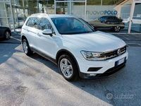 Usata VW Tiguan Business 150 CV (110 kW) 2018 Bianco SUV