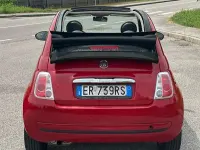 Usata Fiat 500 95 CV (69 kW) 2013 Rosso Cabrio