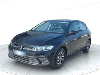 Usata VW Polo Life 95 CV (69 kW) 2023 Nero Utilitaria