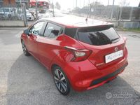 Usata Nissan Micra N-Connecta 90 CV (66 kW) 2017 Rosso Utilitaria