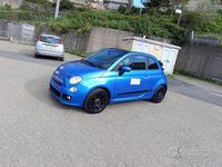 Usata Fiat 500 Sport 69 CV (50 kW) 2014 Blu Cabrio