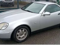 Usata Mercedes SLK200 136 CV (100 kW) 1997 Argento Cabrio