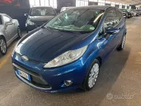 Second-hand Ford Fiesta Titanium 60 CP (44 kW) 2009 Albastru Berlinǎ