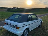 Usata VW Golf Cabriolet 72 CV (52 kW) 1991 Bianco Cabrio