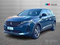 Usata Peugeot 3008 Allure 131 CV (96 kW) 2023 Blu Berlina