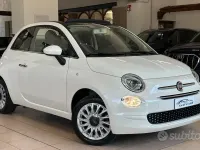 Usata Fiat 500C Lounge 69 CV (50 kW) 2018 Bianco Cabrio