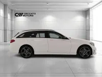 Usata Mercedes C220 Premium 194 CV (142 kW) 2019 Bianco Station wagon