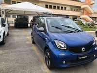 Usata Smart ForFour Prime 71 CV (52 kW) 2018 Blu/azzurro Utilitaria