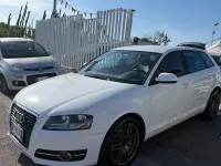 Usata Audi A3 Ambition 105 CV (77 kW) 2011 Bianco Utilitaria