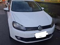 Usata VW Golf VI 122 CV (89 kW) 2010 Bianco Utilitaria