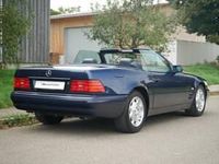 Usata Mercedes SL320 231 CV (169 kW) 1996 Blu Cabrio